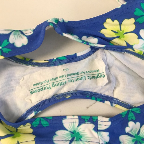 Victoria’s Secret Women’s 2 pc Bikini Swimsuit 34A Top & XS Bottom Floral NWOT - Picture 6 of 6